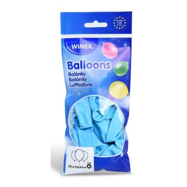 Baloni plavi WIMEX 10kom