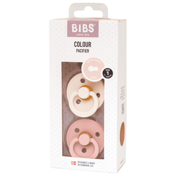 BIBS cucla Ivory & Blush (0-6m) 2kom