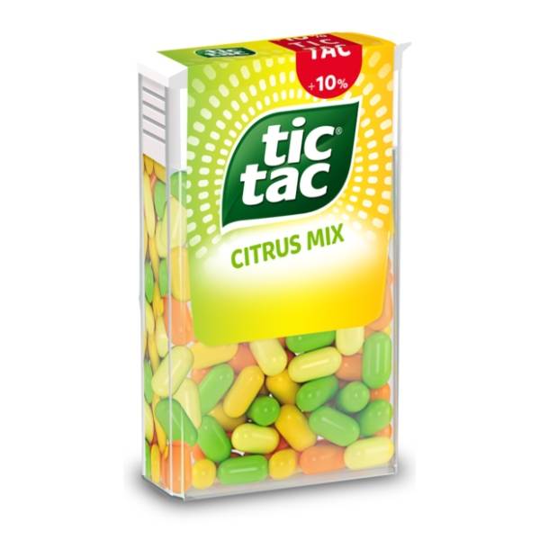 Bombone TIC TAC citrus mix 18g