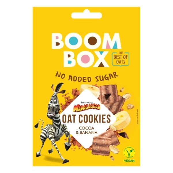 BOOM BOX ovseni keks banana kakao 50g