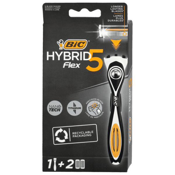 Brijač BIC Flex 5 hybrid ručica + 2 dopune