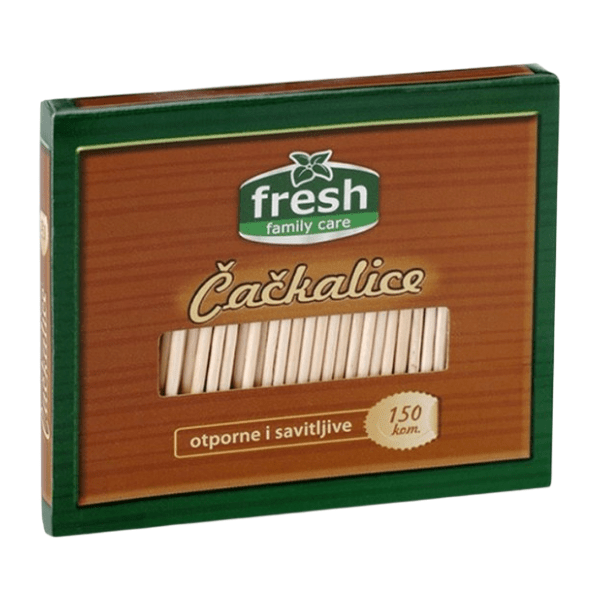 Čačkalice FRESH 150kom