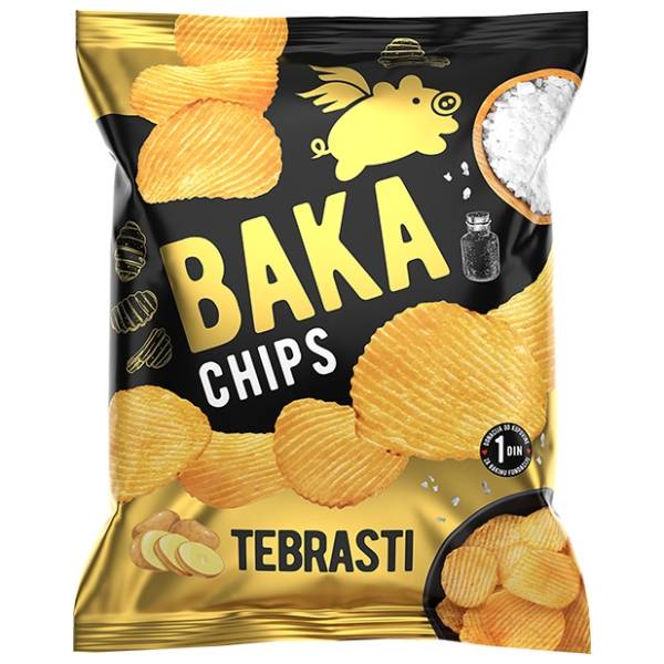 Čips BAKA tebrasti 90g