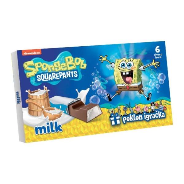 Čokolada NELLY Sunđer Bob + igračka 75g 