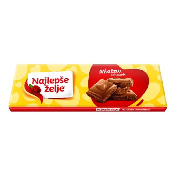 Čokolada ŠTARK Najlepše želje mlečna 250g