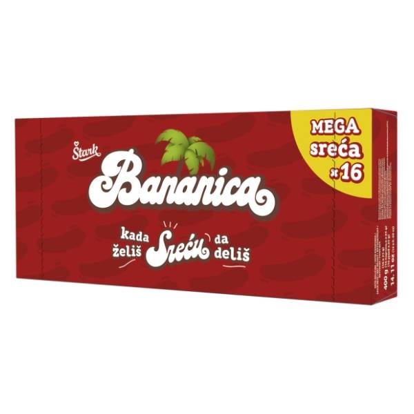 Čokoladica ŠTARK Bananica 400g
