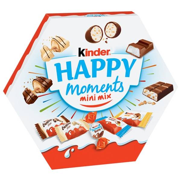 Čokoladni mix KINDER Happy moments 161g