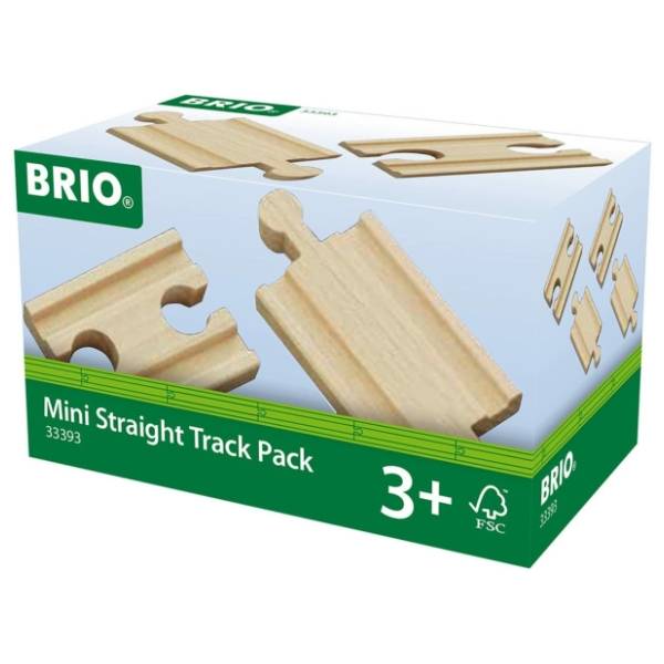 Delovi za prugu set mini ravnih staza BRIO