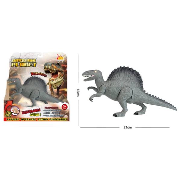Dinosaurus sa zvukom MRX TOYS sivi