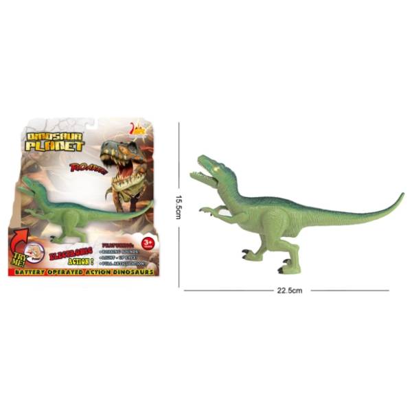 Dinosaurus sa zvukom MRX TOYS zeleni