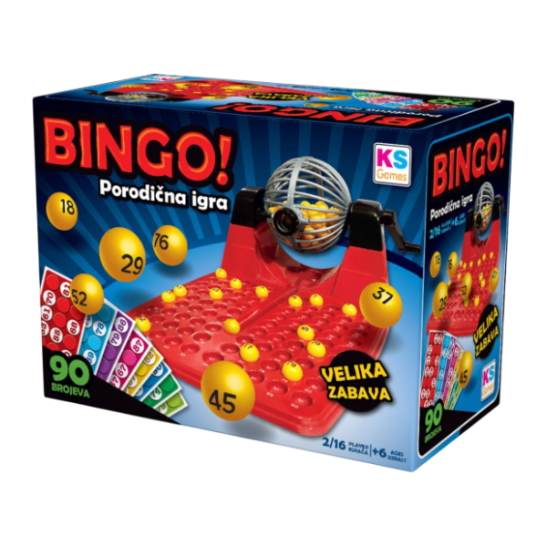 Društvena igra Bingo MILLA TOYS