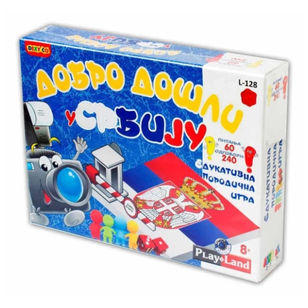 Društvena igra Dobrodošli u Srbiju PLAY LAND