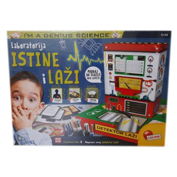 Društvena igra Mali genije istine i laži LISCIANI