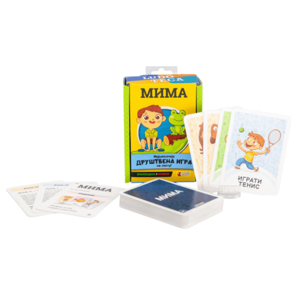 Društvena igra Mima i Mima tim 2u1 LISCIANI