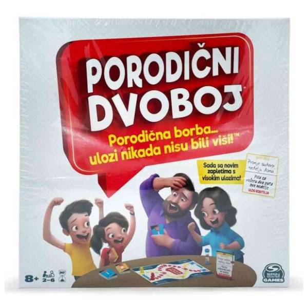 Društvena igra Porodični dvoboj CARDINAL GAMES