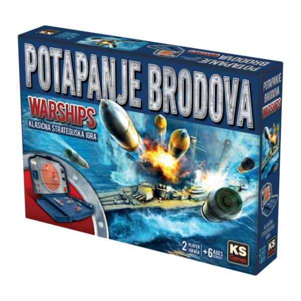 Društvena igra Potapanje brodova MILLA TOYS