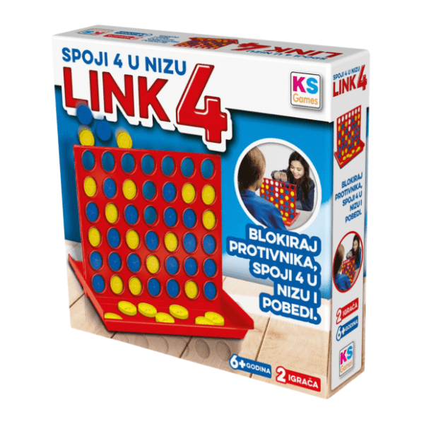 Društvena igra spoji 4 u nizu MILLA TOYS