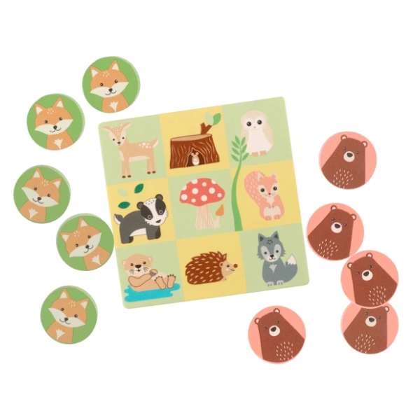 Društvena drvena igra XO Šuma ORANGE TREE TOYS