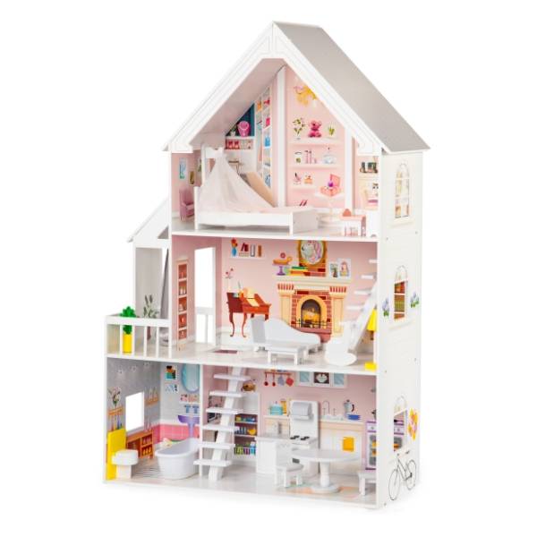 Drvena kućica za lutke XXL For dolls residence ECO TOYS
