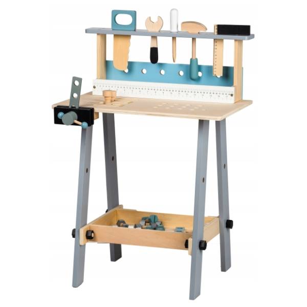 Drvena radionica Sto sa alatom 32 elementa ECO TOYS