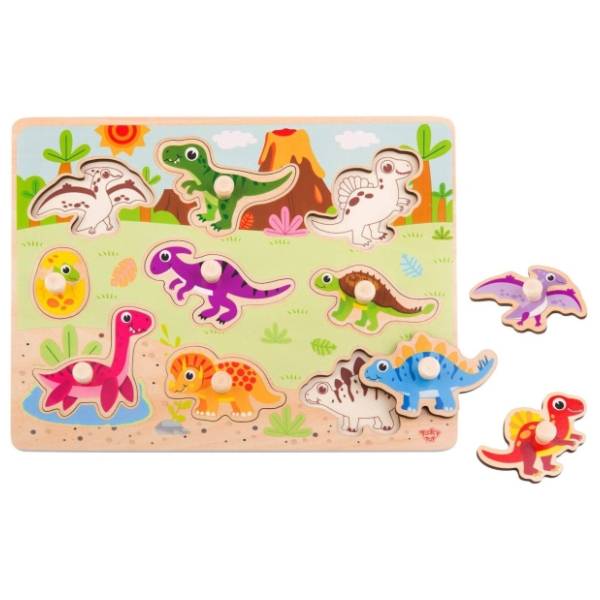 Drvena umetaljka Dinosaurusi TOOKY TOY