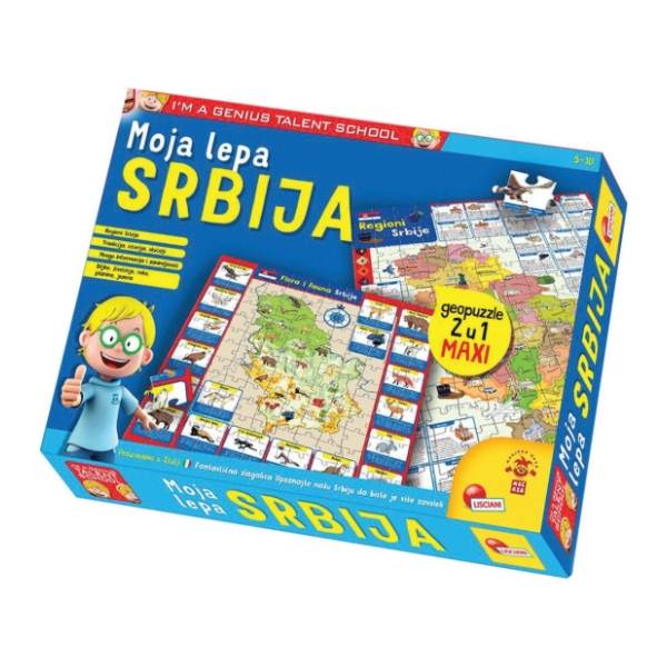 Edukativna igra Moja lepa Srbija LISCIANI