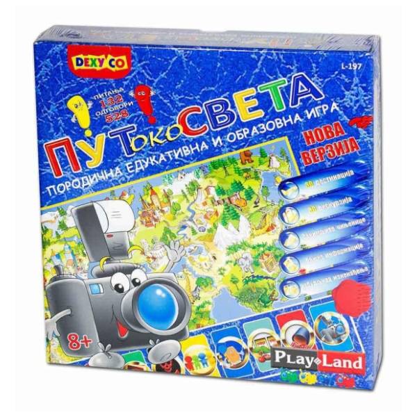 Društvena igra Put oko sveta PLAY LAND