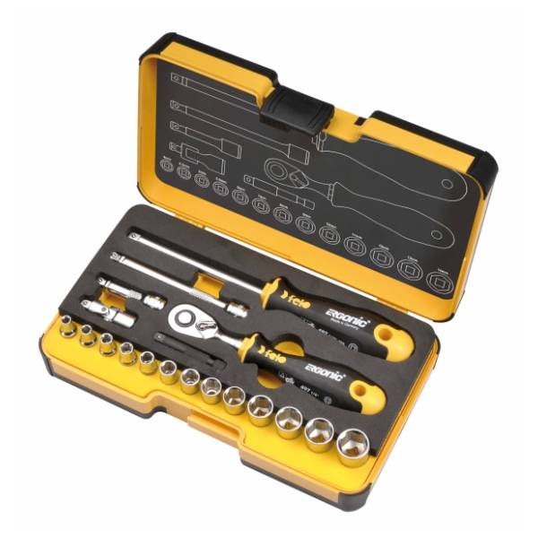 FELO 05781906 19 kom set alata XL-Strongbox R-GO