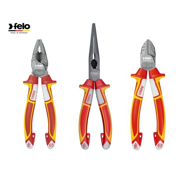FELO set izolovanih klešta VDE 58001840L 3 kom	