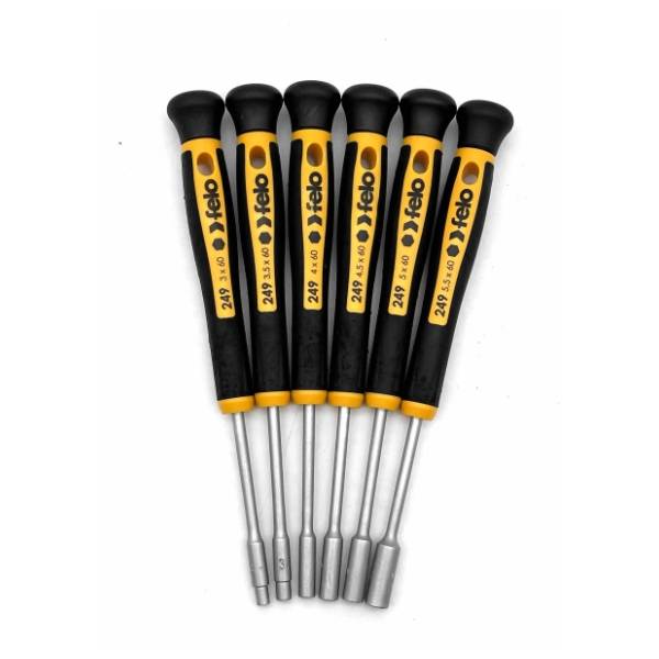 FELO set preciznih šrafcigera HEX-Nut 6/1 24996166