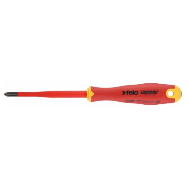FELO šrafciger Ergonic VDE E-Slim Pozidriv PZ2 x 100 41529390