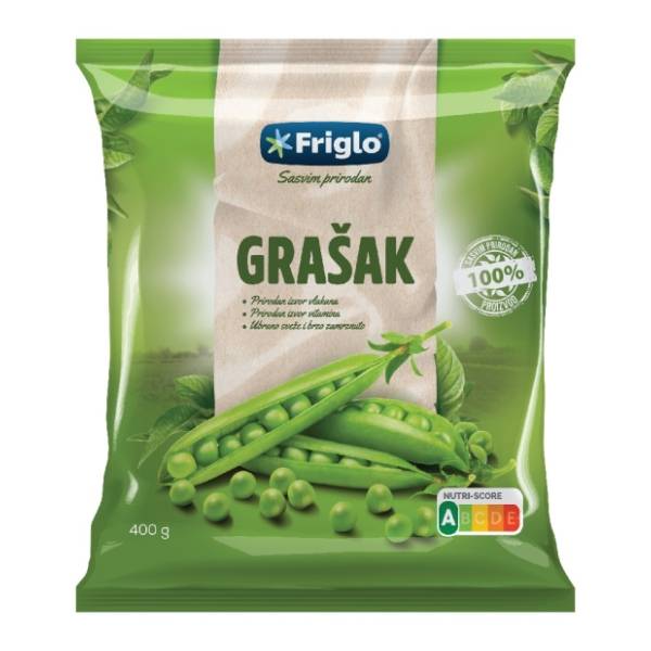FRIGLO smrznuti mladi grašak 400g