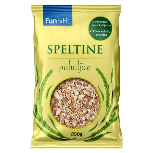 FUN&FIT speltine pahuljice 500g