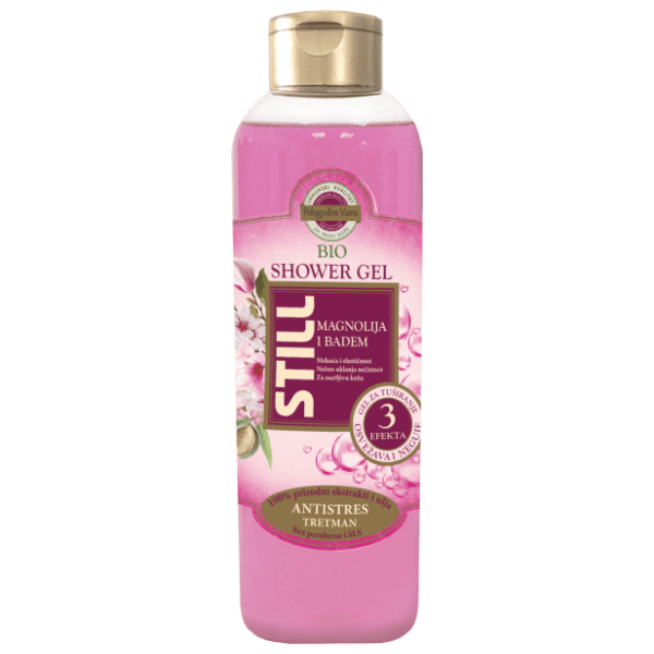 Gel za tuširanje STILL Bio magnolija i badem 500ml