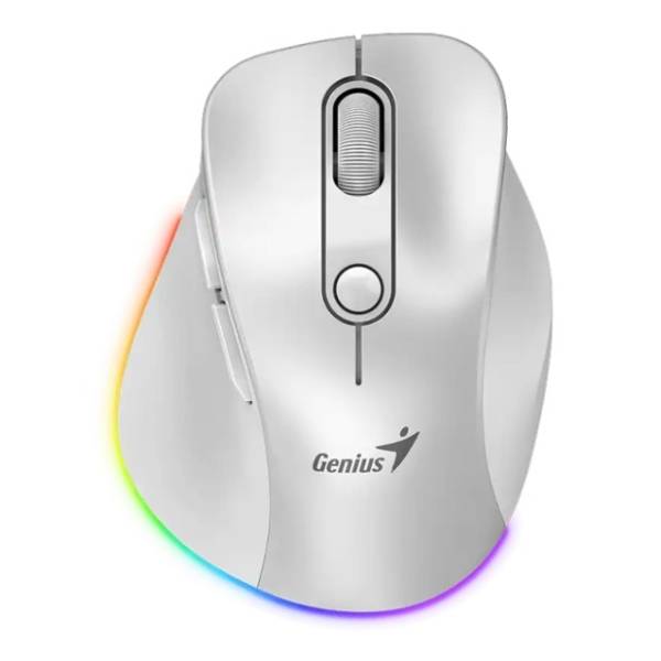 GENIUS bežični miš Ergo 9000S Pro Pearl White