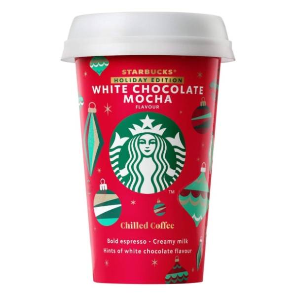 Gotova kafa STARBUCKS chilled classics white chocolate mocha 220ml