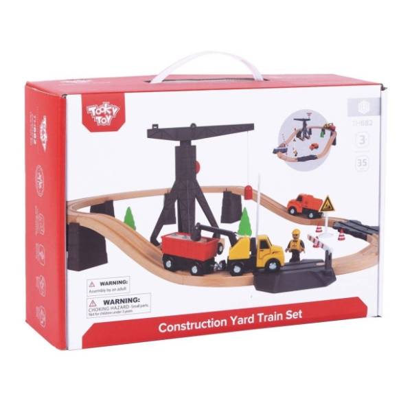 Igračka set sa vozovima TOOKY TOY