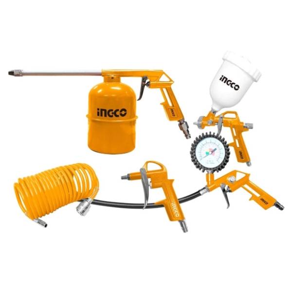 INGCO AKT0053 5-delni set alata za vazduh