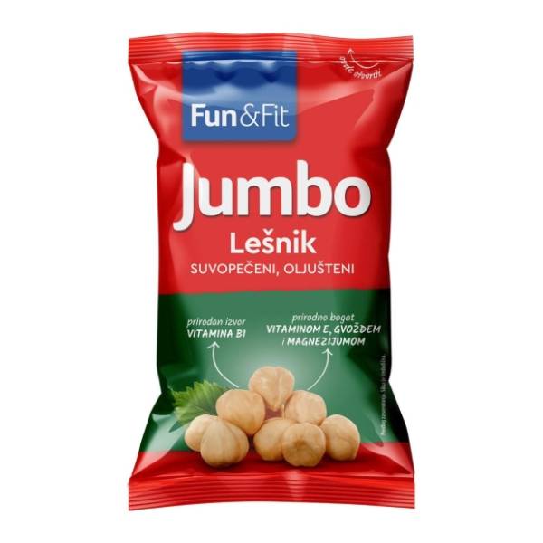 FUN&FIT Jumbo lešnik pečeni 75g