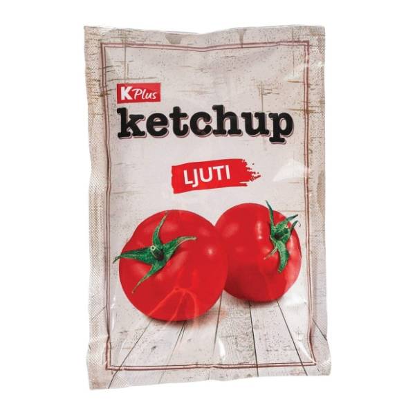 Kečap K PLUS ljuti 100g