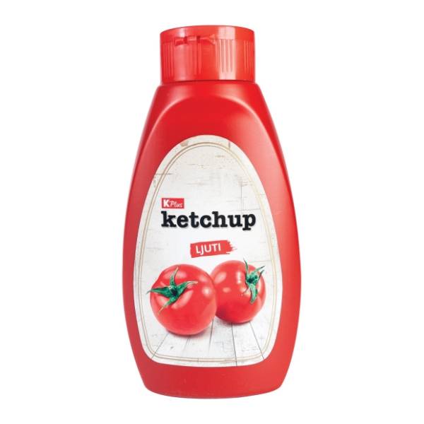 Kečap K PLUS ljuti 500g