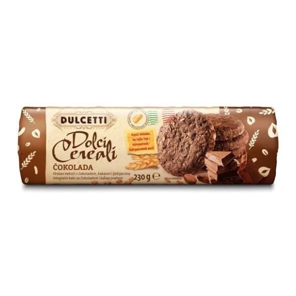 Keks DULCETTI čokolada 230g