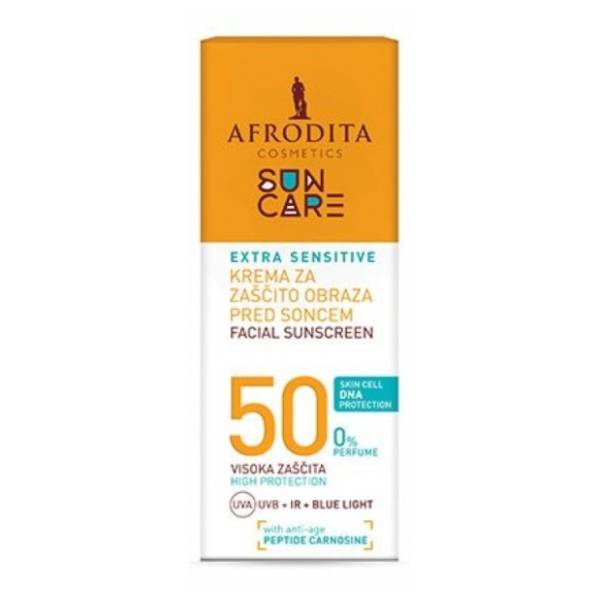 Krema za sunčanje AFRODITA Sensitiv SPF50+ 75ml