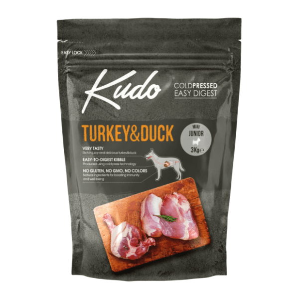 KUDO Mini junior turkey and duck 3kg