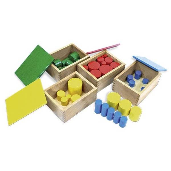 Kutija sa cilindrima MONTESSORI 4kom
