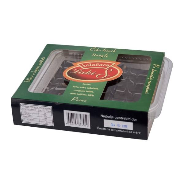 LAKI S čoko lešnik posne štangle 500g