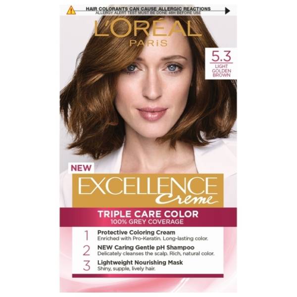 L'OREAL Excellence farba za kosu 5.3 light golden brown