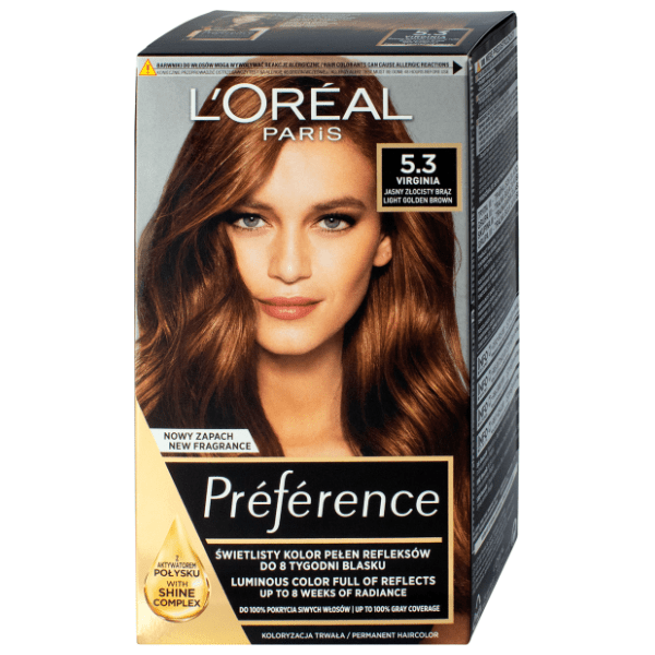 L'OREAL Preference farba za kosu 5.3 golden brown