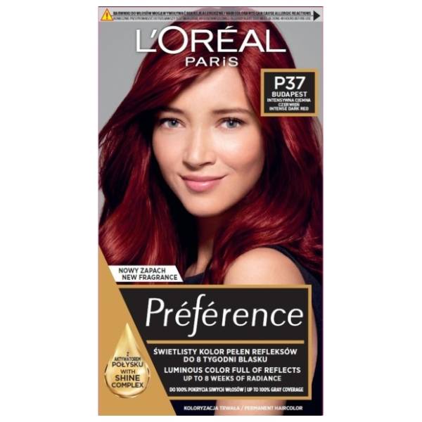 L'OREAL Preference farba za kosu P37 budapest