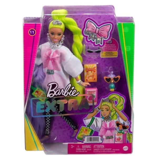 Lutka Extra neon BARBIE